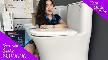 KIMQUOCTIEN.COM I Bồn cầu Grohe 39310000 1 khối cao cấp