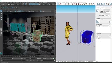 Videoguide - Export from Maya Import in Sketchup Passing Trough Blender for OBJ DAE Asset Conversion