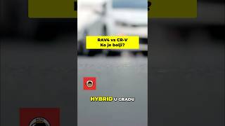 RAV4 Hybrid vs. CR-V: Hibridni gradski šampioni #shorts