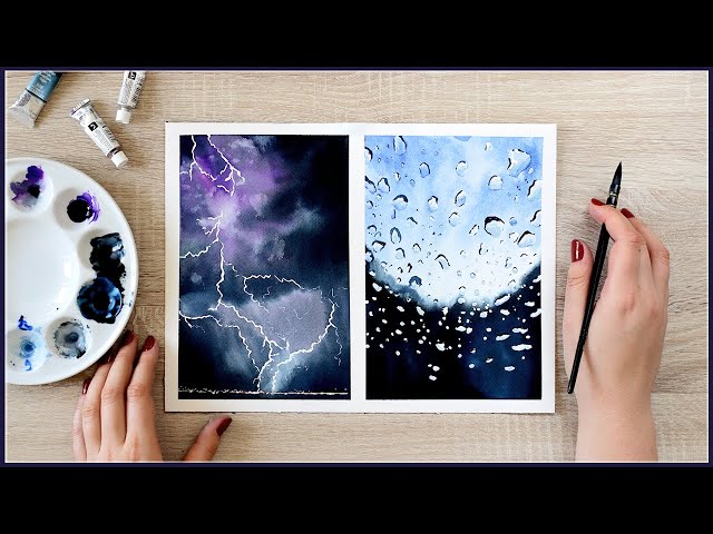 Make Your Watercolor Painting Look MAGICAL With These Easy Watercolor  Techniques & Ideas! 