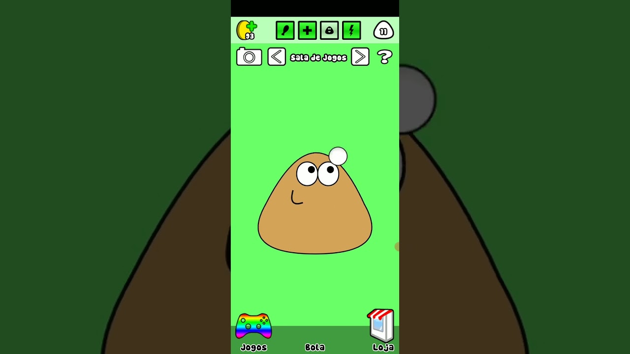 Virtual pets game Pou episode 1
