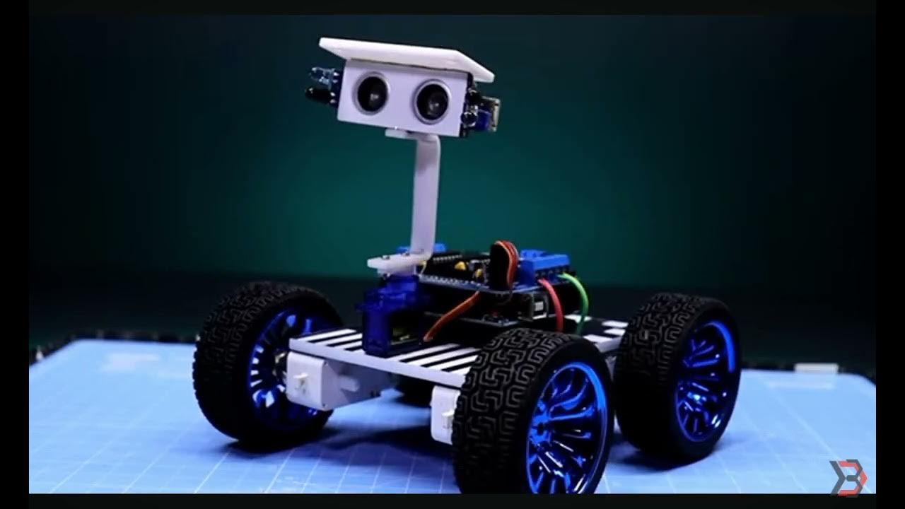 How to make Arduino human following robot - YouTube