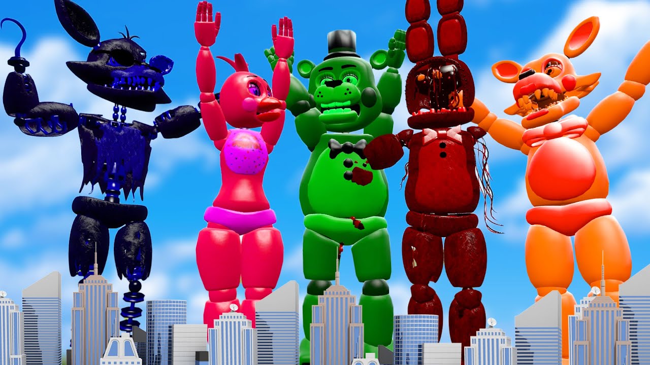 CREATING TITAN ANIMATRONICS! (Gmod FNAF Sandbox Funny Moments) Garry's Mod funny moments in soccer