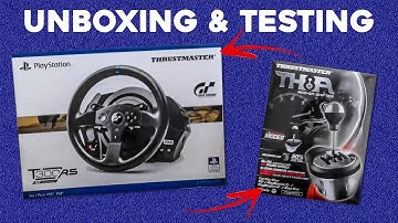 Unboxing And Testing - Thrustmaster T300 RS GT & Thrustmaster TH8A Shifter