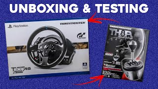 Unboxing And Testing - Thrustmaster T300 RS GT & Thrustmaster TH8A Shifter