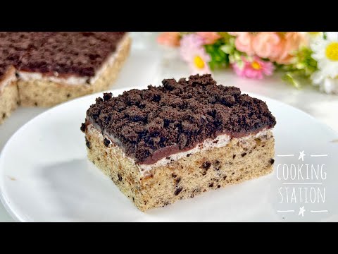 Moist Cookies and Cream Cake! That Melts in Your Mouth! Simple and Delicious recipe