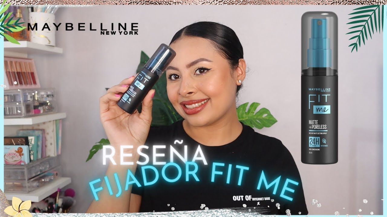 RESEÑA FIJADOR FIT ME MAYBELLINE ¿ENCONTRAMOS EL MEJOR FIJADOR DE TODOS? | HolaLizy 🦋