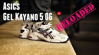 asics gel kayano 5 red