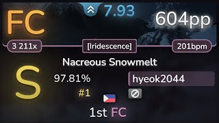 7.9 Hyeok2044 Camellia - Nacreous Snowmelt Iridescence 97.81% Fc 604Pp - Osu