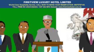 Nigerian funny cartoon 2015 presidential debate  Election no be war