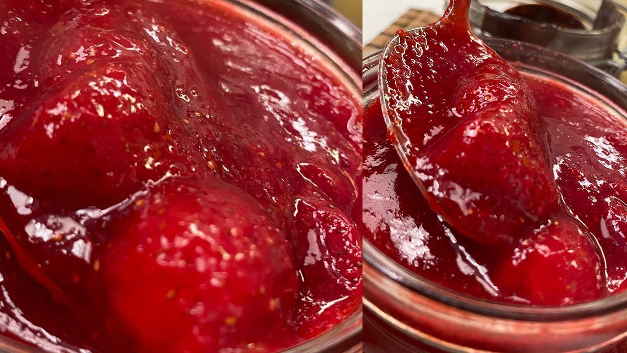 طريقة عمل صوص الفراولة | العزومة مع الشيف فاطمة أبو حاتي