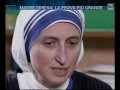 Santa Madre Teresa di Calcutta "la notte oscura dell'anima"