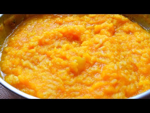 Тыквенная каша с рисом. Супер вкусно, полезно и легко! Попробуйте! Мамины рецепты из тыквы.