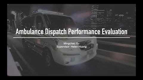Thesis Demonstration: Ambulance dispatch performance evaluation (v3)