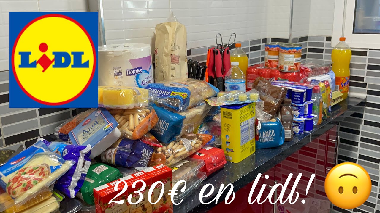 🥩COMPRA MENSUAL LIDL🫑 OFERTAS XXL🛒
