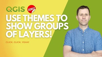 Use themes to show layer groups in QGIS