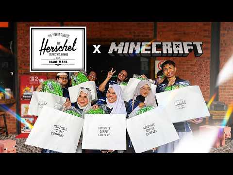 HERSCHEL x MINECRAFT 🧱🎒👜✨✨