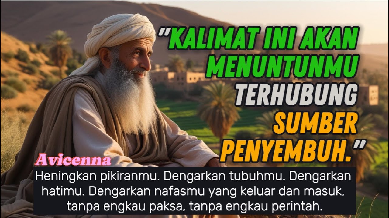 Rasakan Energi Penyembuhan dari Dalam Dirimu | Renungan Mendalam Ibnu Sina