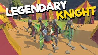 Legendary Knight - Medieval City Defense Army Sim screenshot 2