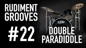 Rudiments grooves #22 - Double Paradiddle - Max Freeman