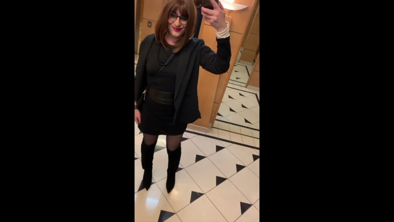 Charlotte F. New "all black" style look to go out part. 2