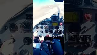 Landing Ultralight aircraft Tecnam P92