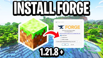 How To Install Forge For Minecraft 1.21.8 - Step By Step