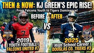 Then & Now: KJ Green — Falcons United → 40+ D1 Offers 🔥