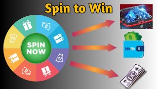 Spin and win free fire diamond | Paytm cash | Pubg UC | Free fire diamond top up| screenshot 4