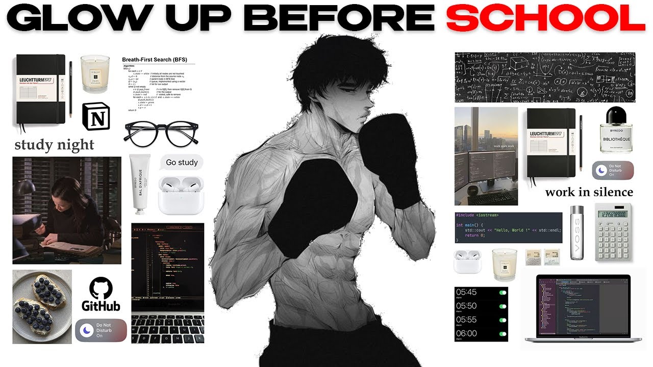 How to Actually Glow Up Before School – No BS - YouTube