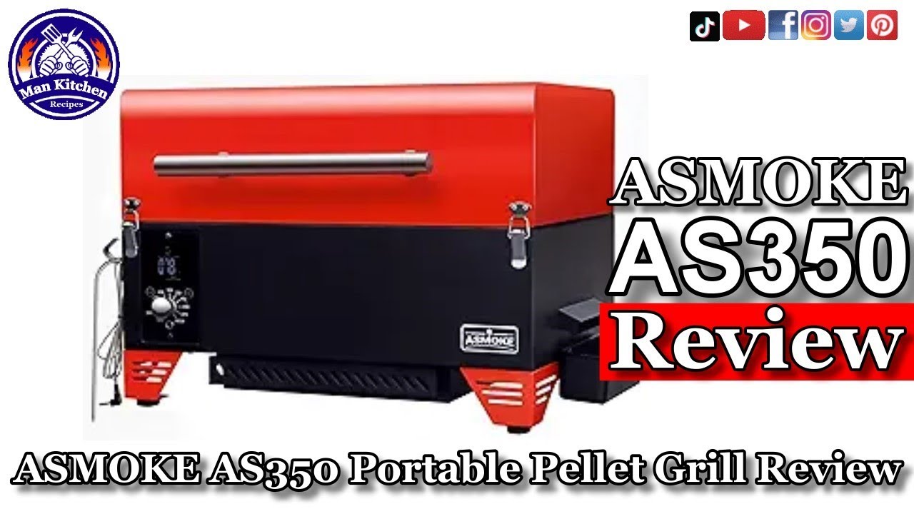 The Asmoke AS350 Portable Pellet Grill Cooks All the Things and Makes Less  Mess