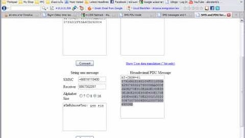 Send sms by Wavecom m1306
