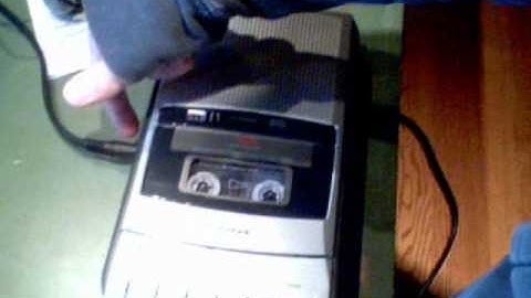 Radioshack CTR-121 AC Bias Cassette Recorder