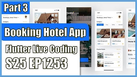 [Flutter] Flutter Live Coding EP1253 (Booking Hotel App Part 3)