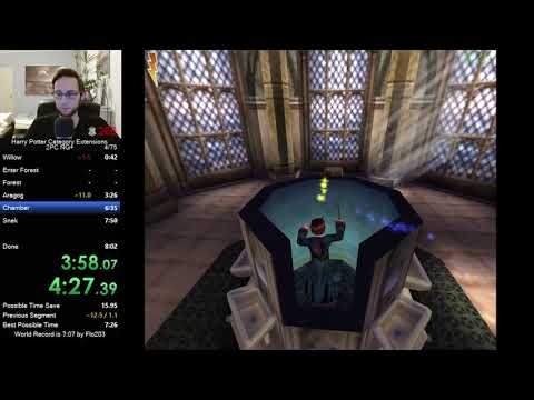 Harry Potter and the Chamber of Secrets (PC) NG+ Speedrun in 7:28 (8:20 RTA / PB)