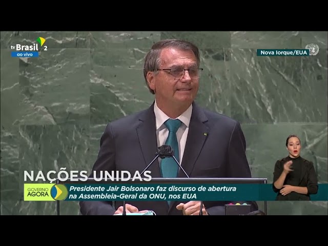 Sensacional! Bolsonaro surpreende o mundo em seu discurso na ONU.