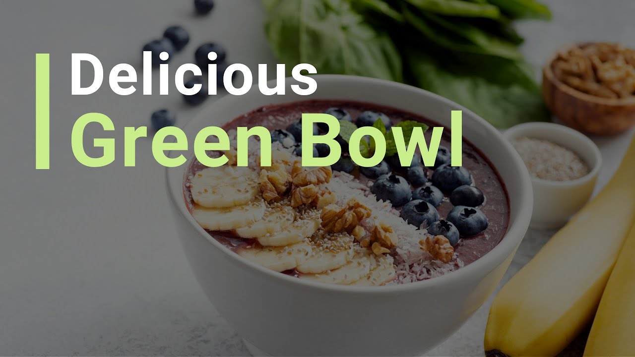 How to Make a Delicious GREEN BOWL! YouTube
