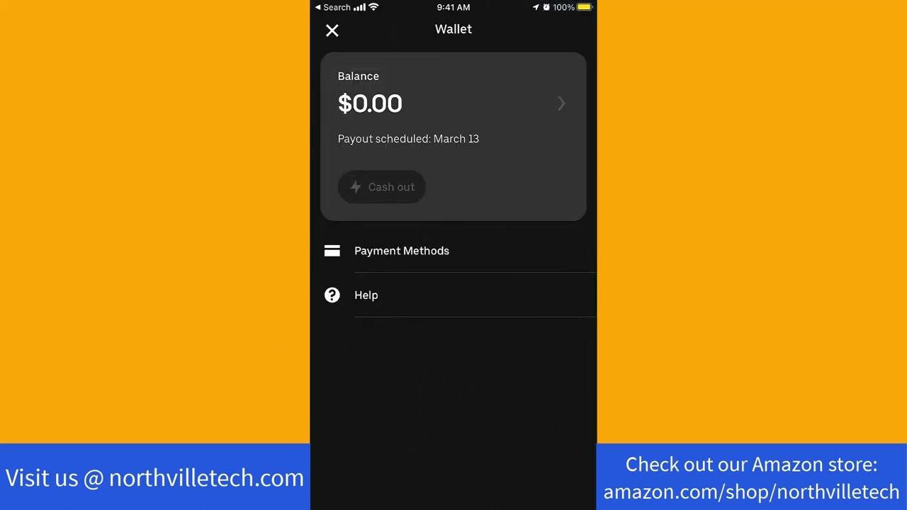 Remove Your Debit Card From Uber Driver App