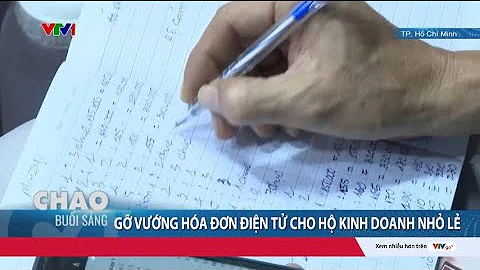 Hóa đơn điện tử: Hộ kinh doanh nhỏ lẻ cần gỡ vướng gì? | VTV24