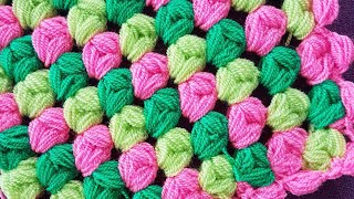 Download Badem Şekeri Lif Battaniye / Puff Stitch Blanket Video MP3 Badem Şekeri Lif Battaniye / Puff Stitch Blanket