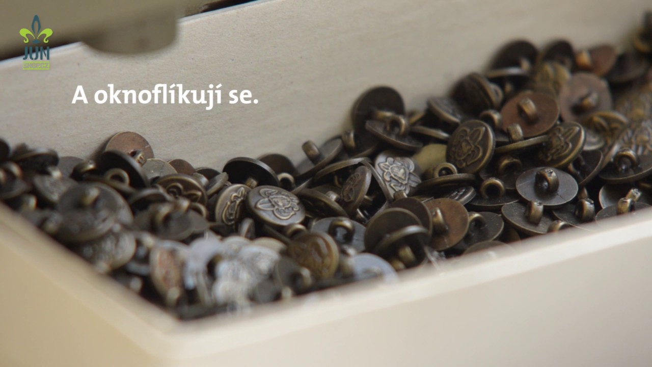 Výroba skautské košile