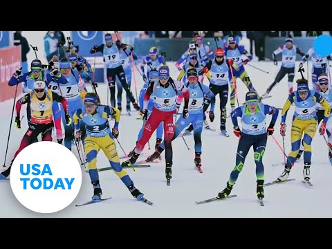 Olympic biathlon will keep you on the edge of your seat | USA TODAY