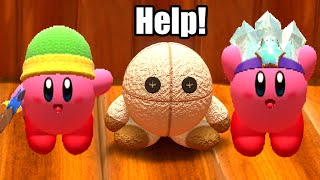 Which Kirby Copy Ability Can DEFEAT Mr. Sandbag The Fastest? (Kirby And The Forgotten Land)