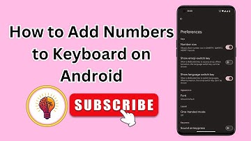 How to Add Numbers to Keyboard on Android | Full Guide