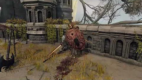 Elden Ring - Blaidd vs Crucible Knight (Unscaled)