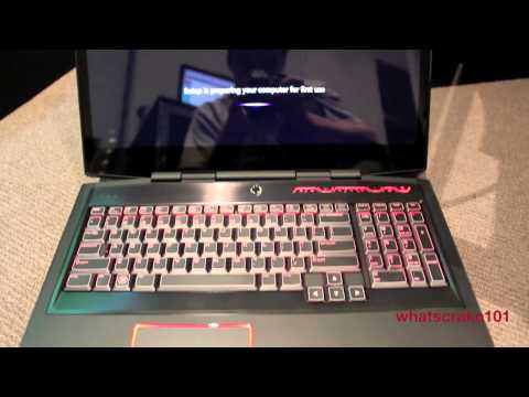 Video: Žaidimų Nešiojamojo Kompiuterio Demonstracija: „Acer Ultra M3“ir „Alienware M14x“apžvalga