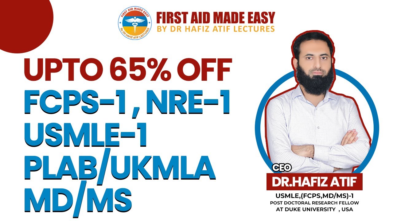 BIGGEST Medical Exam Discount! 🚀 Up to 65% OFF FCPS, USMLE, PLAB & MD/MS Prep