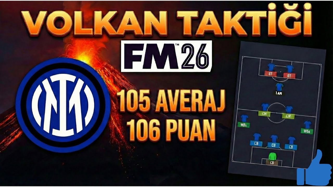 EN BOZUK FM26 TAKTİĞİ Mİ?!🌋#fm26 #footballmanager26 #fm26tactics