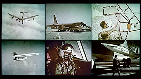 Operation Sky Watch: Nuclear Armed B-52s on High Alert (1962-Restored Color)