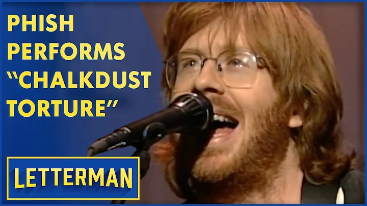 Phish Performs "Chalkdust Torture" | Letterman